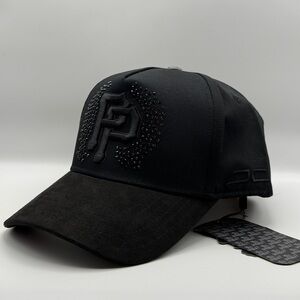 (Sold) Tito Double P Rosones Rose Snapback Hat Black